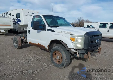 2011 Ford F-250 Xl из США, поврежденный, VIN 1FDBF2B62BEA30218